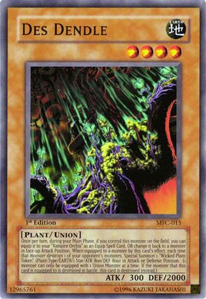 Des Dendle (MFC-015) - Magician's Force Unlimited Magician's Force Yugioh Single  Squirtle Squad Card Shop.