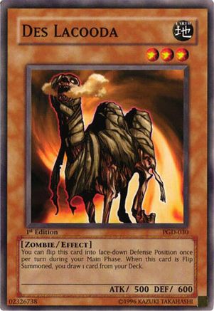 Des Lacooda (PGD-030) - Pharaonic Guardian 1st Edition Pharaonic Guardian Yugioh Single  Squirtle Squad Card Shop.
