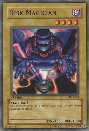 Disk Magician (MRD-053) - Metal Raiders 1st Edition Metal Raiders Yugioh Single  Squirtle Squad Card Shop.