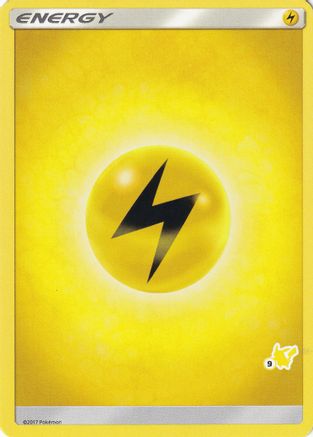 Lightning Energy (#9 Pikachu Stamped)  Battle Academy - Promo Battle Academy Pokemon Single  Squirtle Squad Card Shop.
