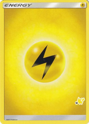 Lightning Energy (#18 Pikachu Stamped)  Battle Academy - Promo Battle Academy Pokemon Single  Squirtle Squad Card Shop.
