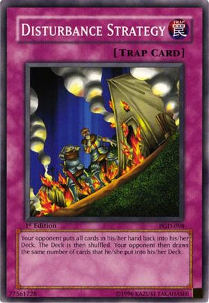 Disturbance Strategy (PGD-098) - Pharaonic Guardian Unlimited Pharaonic Guardian Yugioh Single  Squirtle Squad Card Shop.
