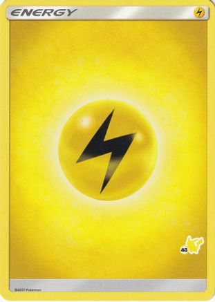 Lightning Energy (#48 Pikachu Stamped)  Battle Academy - Promo Battle Academy Pokemon Single  Squirtle Squad Card Shop.