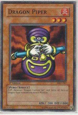 Dragon Piper (MRD-067) - Metal Raiders Unlimited Metal Raiders Yugioh Single  Squirtle Squad Card Shop.