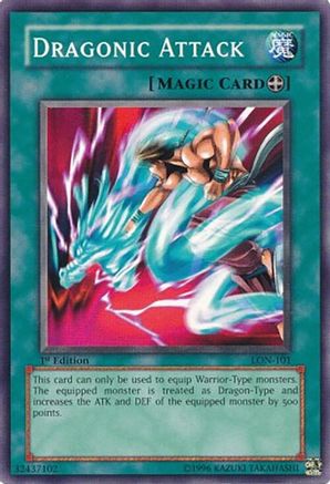 Dragonic Attack (LON-101) - Labyrinth of Nightmare 1st Edition Labyrinth of Nightmare Yugioh Single  Squirtle Squad Card Shop.