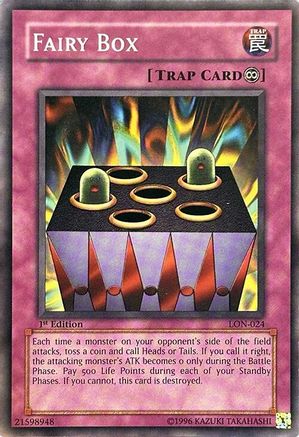 Fairy Box (LON-024) - Labyrinth of Nightmare Unlimited Labyrinth of Nightmare Yugioh Single  Squirtle Squad Card Shop.