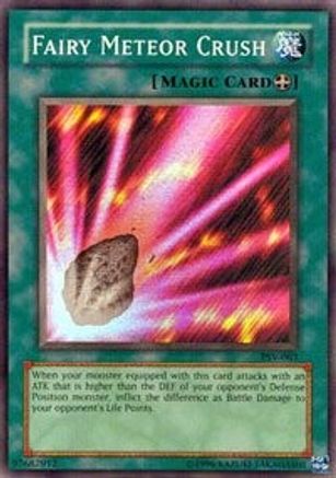 Fairy Meteor Crush (PSV-063) - Pharaoh's Servant 1st Edition Pharaoh's Servant Yugioh Single  Squirtle Squad Card Shop.