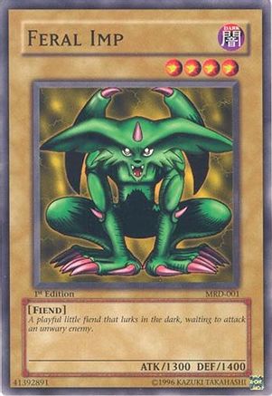 Feral Imp (MRD-001) - Metal Raiders 1st Edition Metal Raiders Yugioh Single  Squirtle Squad Card Shop.