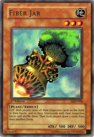 Fiber Jar (LOD-056) - Legacy of Darkness Unlimited Legacy of Darkness Yugioh Single  Squirtle Squad Card Shop.