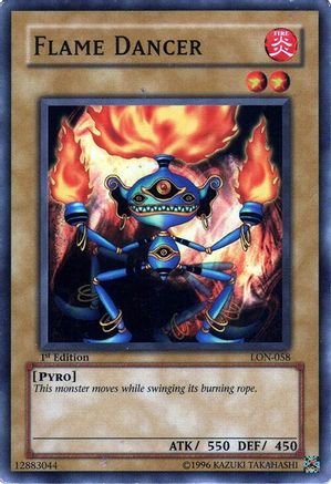Flame Dancer (LON-058) - Labyrinth of Nightmare Unlimited Labyrinth of Nightmare Yugioh Single  Squirtle Squad Card Shop.