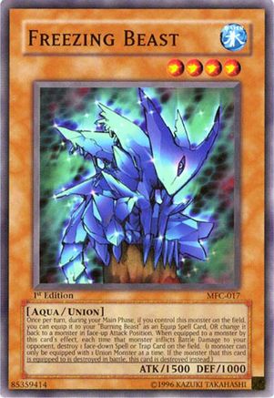 Freezing Beast (MFC-017) - Magician's Force Unlimited Magician's Force Yugioh Single  Squirtle Squad Card Shop.