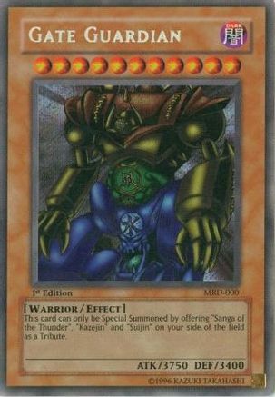 Gate Guardian (MRD-000) - Metal Raiders Unlimited Metal Raiders Yugioh Single  Squirtle Squad Card Shop.