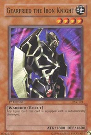 Gearfried the Iron Knight (PSV-101) - Pharaoh's Servant Unlimited Pharaoh's Servant Yugioh Single  Squirtle Squad Card Shop.