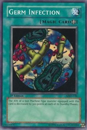 Germ Infection (MRD-136) - Metal Raiders Unlimited Metal Raiders Yugioh Single  Squirtle Squad Card Shop.