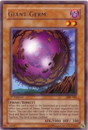 Giant Germ (MRL-085) - Magic Ruler Unlimited Magic Ruler Yugioh Single  Squirtle Squad Card Shop.