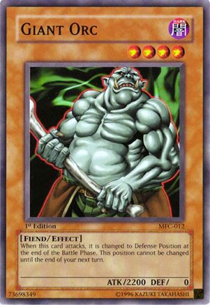 Giant Orc (MFC-012) - Magician's Force Unlimited Magician's Force Yugioh Single  Squirtle Squad Card Shop.
