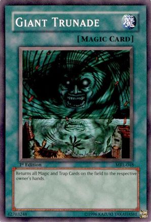 Giant Trunade (MRL-048) - Magic Ruler 1st Edition Magic Ruler Yugioh Single  Squirtle Squad Card Shop.