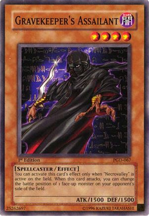 Gravekeeper's Assailant (PGD-067) - Pharaonic Guardian 1st Edition Pharaonic Guardian Yugioh Single  Squirtle Squad Card Shop.