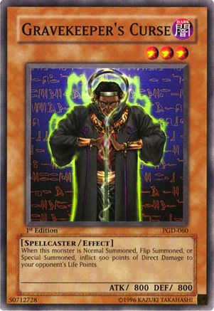 Gravekeeper's Curse (PGD-060) - Pharaonic Guardian 1st Edition Pharaonic Guardian Yugioh Single  Squirtle Squad Card Shop.