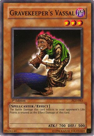 Gravekeeper's Vassal (PGD-063) - Pharaonic Guardian 1st Edition Pharaonic Guardian Yugioh Single  Squirtle Squad Card Shop.