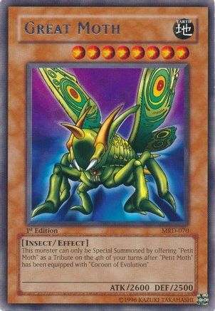 Great Moth (MRD-070) - Metal Raiders Unlimited Metal Raiders Yugioh Single  Squirtle Squad Card Shop.