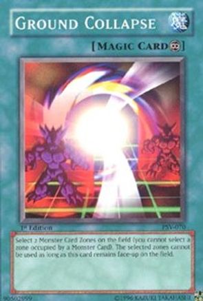 Ground Collapse (PSV-070) - Pharaoh's Servant 1st Edition Pharaoh's Servant Yugioh Single  Squirtle Squad Card Shop.