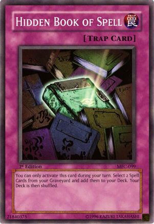 Hidden Book of Spell (MFC-099) - Magician's Force 1st Edition Magician's Force Yugioh Single  Squirtle Squad Card Shop.
