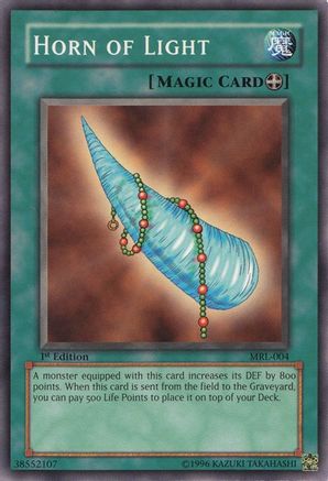 Horn of Light (MRL-004) - Magic Ruler 1st Edition Magic Ruler Yugioh Single  Squirtle Squad Card Shop.