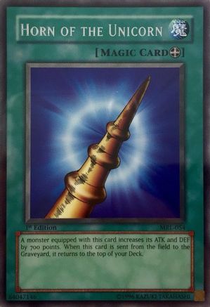 Horn of the Unicorn (MRL-054) - Magic Ruler Unlimited Magic Ruler Yugioh Single  Squirtle Squad Card Shop.