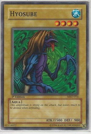 Hyosube (MRD-054) - Metal Raiders 1st Edition Metal Raiders Yugioh Single  Squirtle Squad Card Shop.
