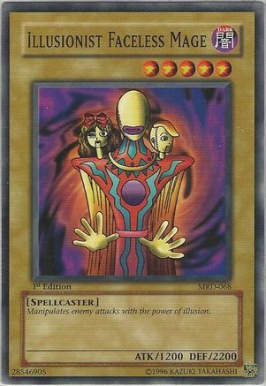 Illusionist Faceless Mage (MRD-068) - Metal Raiders Unlimited Metal Raiders Yugioh Single  Squirtle Squad Card Shop.