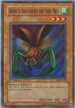 Insect Soldiers of the Sky (MRD-101) - Metal Raiders 1st Edition Metal Raiders Yugioh Single  Squirtle Squad Card Shop.