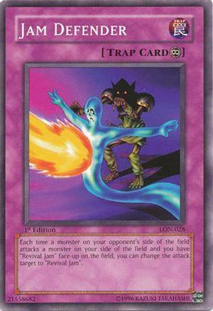 Jam Defender (LON-028) - Labyrinth of Nightmare Unlimited Labyrinth of Nightmare Yugioh Single  Squirtle Squad Card Shop.