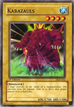 Kabazauls (PGD-054) - Pharaonic Guardian Unlimited Pharaonic Guardian Yugioh Single  Squirtle Squad Card Shop.