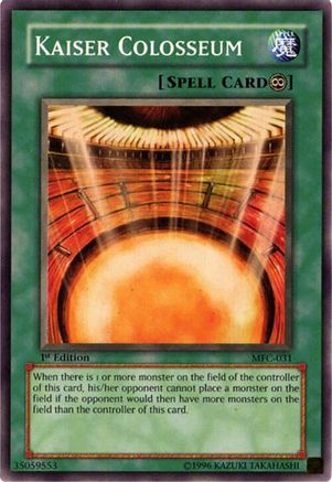 Kaiser Colosseum (MFC-031) - Magician's Force Unlimited Magician's Force Yugioh Single  Squirtle Squad Card Shop.