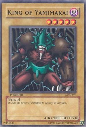 King of Yamimakai (MRD-074) - Metal Raiders Unlimited Metal Raiders Yugioh Single  Squirtle Squad Card Shop.