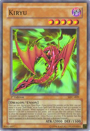 Kiryu (MFC-009) - Magician's Force Unlimited Magician's Force Yugioh Single  Squirtle Squad Card Shop.