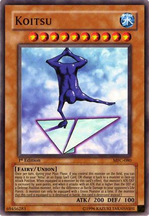 Koitsu (MFC-080) - Magician's Force 1st Edition Magician's Force Yugioh Single  Squirtle Squad Card Shop.