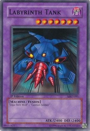 Labyrinth Tank (MRD-091) - Metal Raiders Unlimited Metal Raiders Yugioh Single  Squirtle Squad Card Shop.