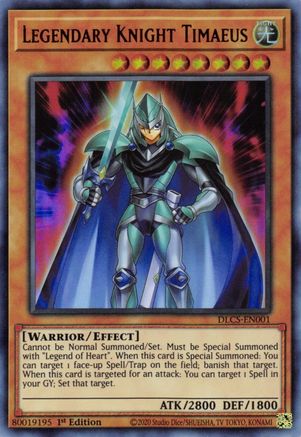 Legendary Knight Timaeus (DLCS-EN001) - Dragons of Legend: The Complete Series 1st Edition Dragons of Legend: The Complete Series Yugioh Single  Squirtle Squad Card Shop.