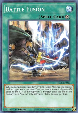 Battle Fusion (DLCS-EN019) - Dragons of Legend: The Complete Series 1st Edition Dragons of Legend: The Complete Series Yugioh Single  Squirtle Squad Card Shop.