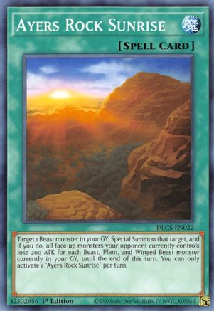 Ayers Rock Sunrise (DLCS-EN022) - Dragons of Legend: The Complete Series 1st Edition Dragons of Legend: The Complete Series Yugioh Single  Squirtle Squad Card Shop.