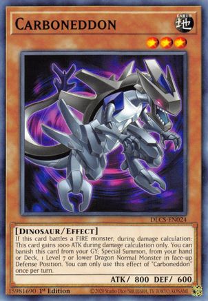 Carboneddon (DLCS-EN024) - Dragons of Legend: The Complete Series 1st Edition Dragons of Legend: The Complete Series Yugioh Single  Squirtle Squad Card Shop.