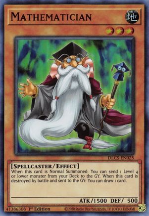 Mathematician (DLCS-EN025) - Dragons of Legend: The Complete Series 1st Edition Dragons of Legend: The Complete Series Yugioh Single  Squirtle Squad Card Shop.