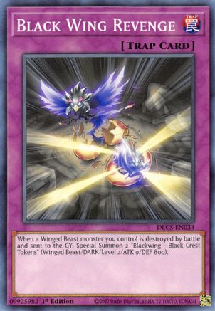 Black Wing Revenge (DLCS-EN033) - Dragons of Legend: The Complete Series 1st Edition Dragons of Legend: The Complete Series Yugioh Single  Squirtle Squad Card Shop.