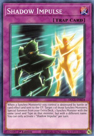 Shadow Impulse (DLCS-EN034) - Dragons of Legend: The Complete Series 1st Edition Dragons of Legend: The Complete Series Yugioh Single  Squirtle Squad Card Shop.