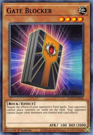 Gate Blocker (DLCS-EN036) - Dragons of Legend: The Complete Series 1st Edition Dragons of Legend: The Complete Series Yugioh Single  Squirtle Squad Card Shop.