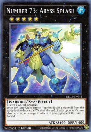 Number 73: Abyss Splash (DLCS-EN042) - Dragons of Legend: The Complete Series 1st Edition Dragons of Legend: The Complete Series Yugioh Single  Squirtle Squad Card Shop.