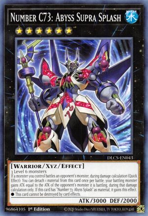 Number C73: Abyss Supra Splash (DLCS-EN043) - Dragons of Legend: The Complete Series 1st Edition Dragons of Legend: The Complete Series Yugioh Single  Squirtle Squad Card Shop.
