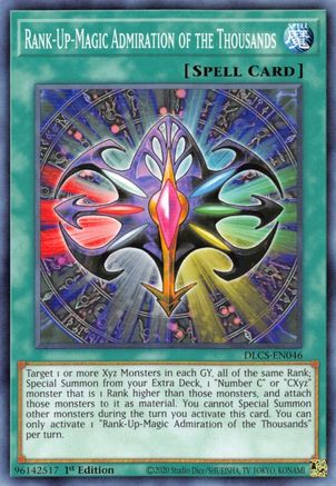 Rank-Up-Magic Admiration of the Thousands (DLCS-EN046) - Dragons of Legend: The Complete Series 1st Edition Dragons of Legend: The Complete Series Yugioh Single  Squirtle Squad Card Shop.